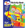 Activity Book for Kids ages 3+: Alphabet, Number, Shape, Color and Game for 3 year old
