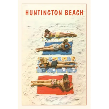The Vintage Journal Bathing Beauties, Huntington Beach, California