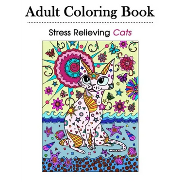 Stress Relieving Cats 39 Detailed and Ornate Cat Designs for Grown-Ups and Adults