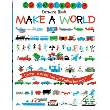 Ed Emberley's Drawing Book: Make a World