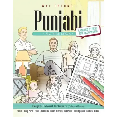 Punjabi Picture Book: Punjabi Pictorial Dictionary (Color and Learn)