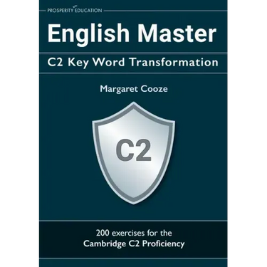 English Master C2 Key Word Transformation: 200 test questions with answer keys
