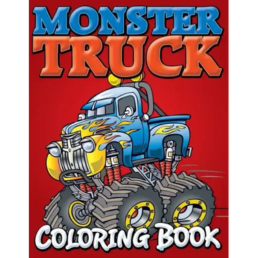 Monster Trucks Coloring Book