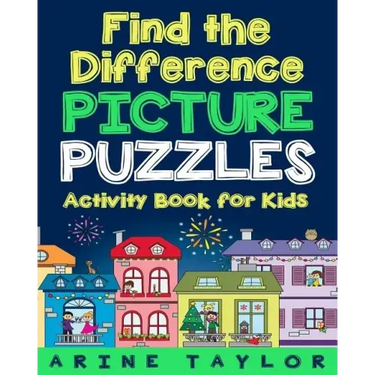 Find the Difference Picture Puzzles: Activity Book for Kids