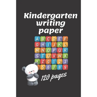 Kindergarten writing paperbook Ages 3-5: Trace Letters: Alphabet Handwriting Practice workbook for kids