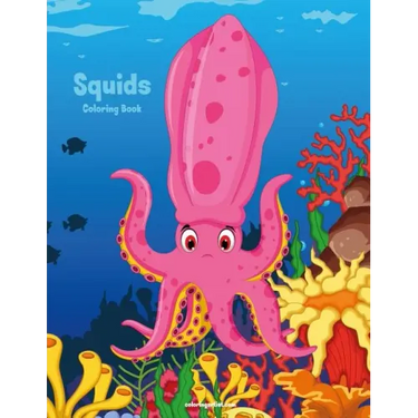Squids Coloring Book 1