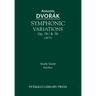 Symphonic Variations, Op.78 / B.70: Study score