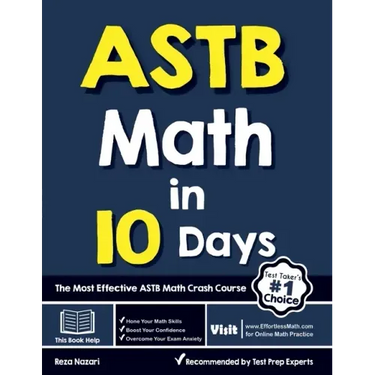 ASTB Math in 10 Days: The Most Effective ASTB Math Crash Course