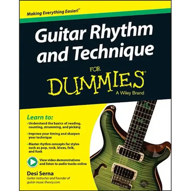 Guitar Rhythm and Techniques for Dummies, Book + Online Video and Audio Instruction