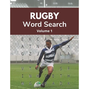 Rugby Word Search (Volume 1): Large Print Puzzle Book for Adult and Teenage Rugby Union Fans