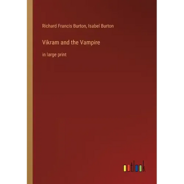 Vikram and the Vampire: in large print