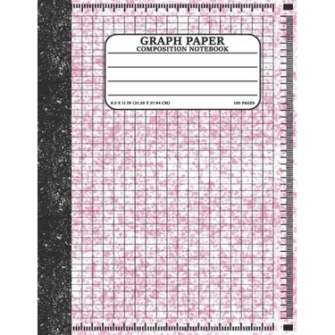 Graph Paper Composition Notebook: Math and Science Lover Graph Paper Cover Watercolor (Quad Ruled 4 squares per inch, 100 pages) Birthday Gifts For Ma