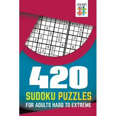 420 Sudoku Puzzles for Adults Hard to Extreme