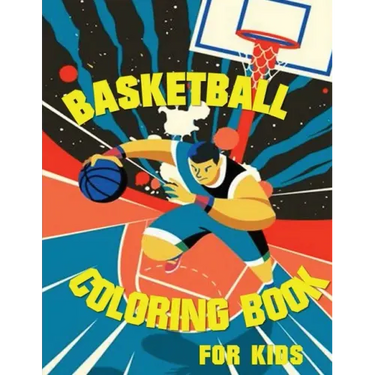 Basketball Coloring Book