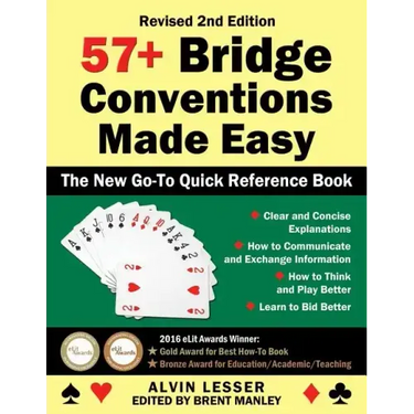 57+ Bridge Conventions Made Easy: The New Go-To Quick Reference Book