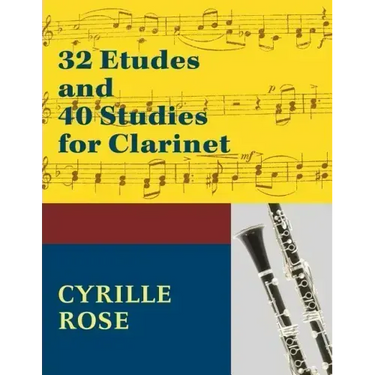 32 Etudes and 40 Studies for Clarinet: (Dover Chamber Music Scores)