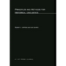 Principles and Methods for Historical Linguistics