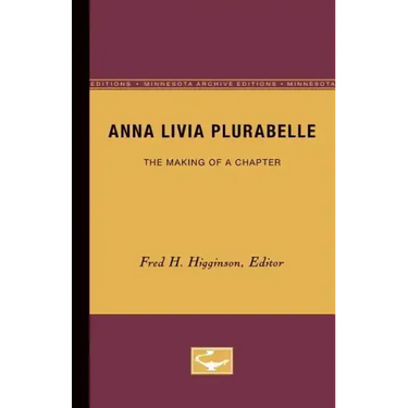 Anna Livia Plurabelle: The Making of a Chapter