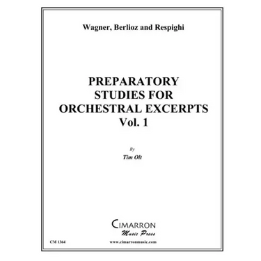 Preparatory Studies for Orchestral Excerpts, Vol. 1: for Tuba