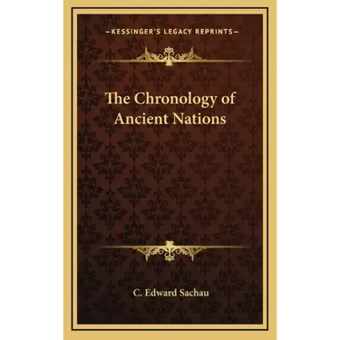 The Chronology of Ancient Nations