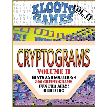 KLOOTO Games CRYPTOGRAMS Vol. II