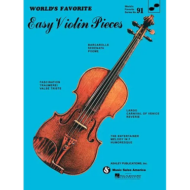 Easy Violin Pieces: World's Favorite Series #91