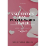 Valentine Valentine's Day puzzle Word Search Word puzzle Search