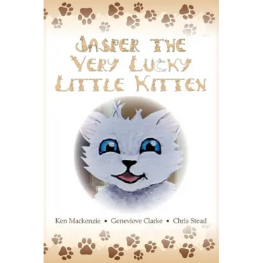 Jasper The Very Lucky Little Kitten: (kids books ages 2-8 ) (Animal bedtime story preschool picture book)