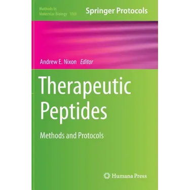 Therapeutic Peptides: Methods and Protocols