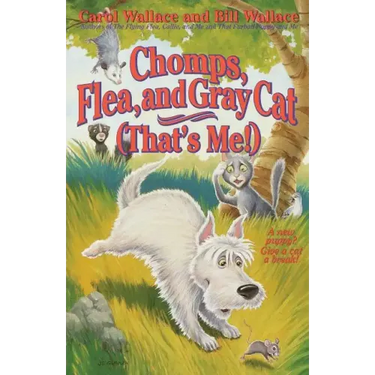 Chomps, Flea, and Gray Cat (That's Me!)