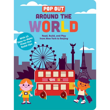 Pop Out Around the World: Read, Build, and Play from New York to Beijing. an Interactive Board Book about Diversity and Cities Around the World