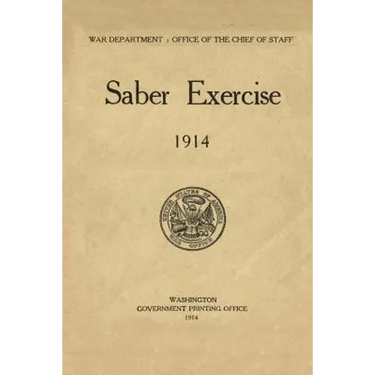 Saber Exercise 1914