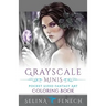 Grayscale Minis - Pocket Sized Fantasy Art Coloring Book