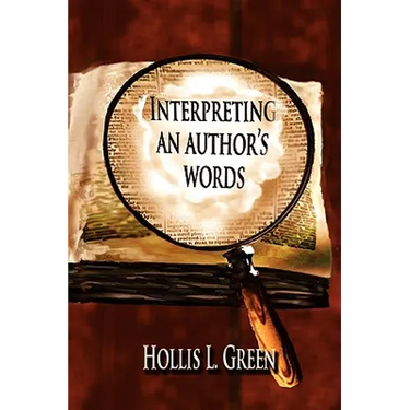 Interpreting An Author's Words