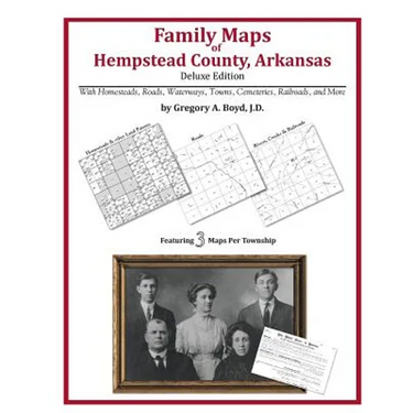 Family Maps of Hempstead County, Arkansas