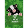 I Love my Mini Pig Notebook: Blank lined 100 pages size 6 x 9 in.