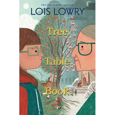 Tree. Table. Book.