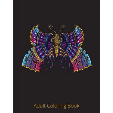 Adult Coloring Book: 50+ stress relaxation coloring pages