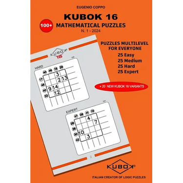Kubok 16: 100+ Mathematical Puzzles - N.1 2024