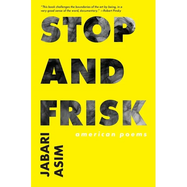 Stop and Frisk: American Poems
