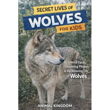 Secret Lives of Wolves for Kids: Wild Facts, Stunning Photos inside the Amazing Secret Daily Life of Wolves for Kids Aged 6-12