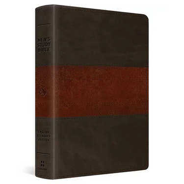 ESV Men's Study Bible (Trutone, Forest/Tan, Trail Design)