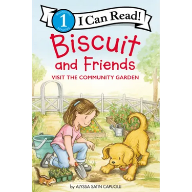 Biscuit and Friends Visit the Community Garden