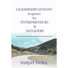 Leadership Lessons in Quotes for Entrepreneurs & Managers