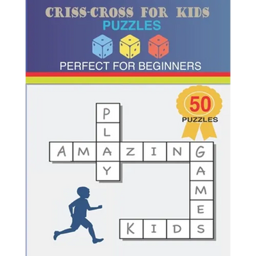 Criss-Cross For Kids Puzzles: Perfect For Beginners