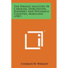 The Wright Ancestry of Caroline, Dorchester, Somerset and Wicomico Counties, Maryland (1907)