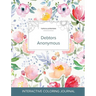 Adult Coloring Journal: Debtors Anonymous (Turtle Illustrations, La Fleur)