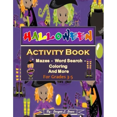 Halloween Activity Book for Grades 3-5: A Fun and Educational Way to Celebrate the Fall