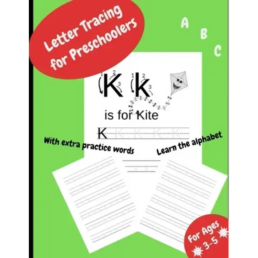 Letter Tracing For Preschoolers: Workbook for kindergarten, preschool, 3 to 5 years old, abc and alphabet writing practice.
