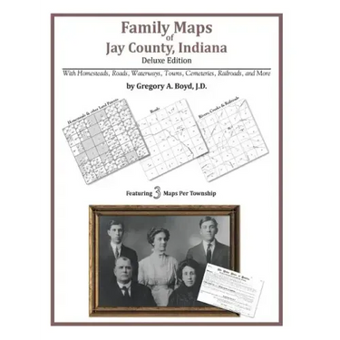 Family Maps of Jay County, Indiana